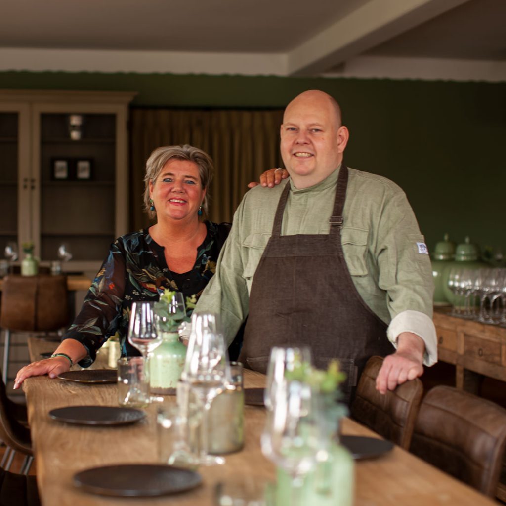 Henri en Jolanda, eigenaren van Hof Oud Strijbeek Henri en Jolanda, eigenaren van Hof Oud Strijbeek